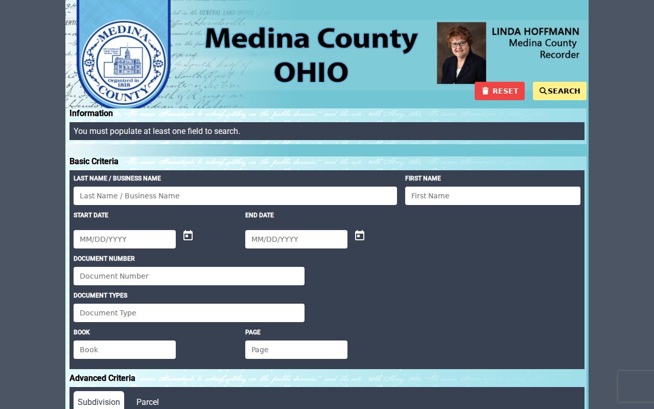 Brunswick residents directory Medina County Recorder AVA deed search